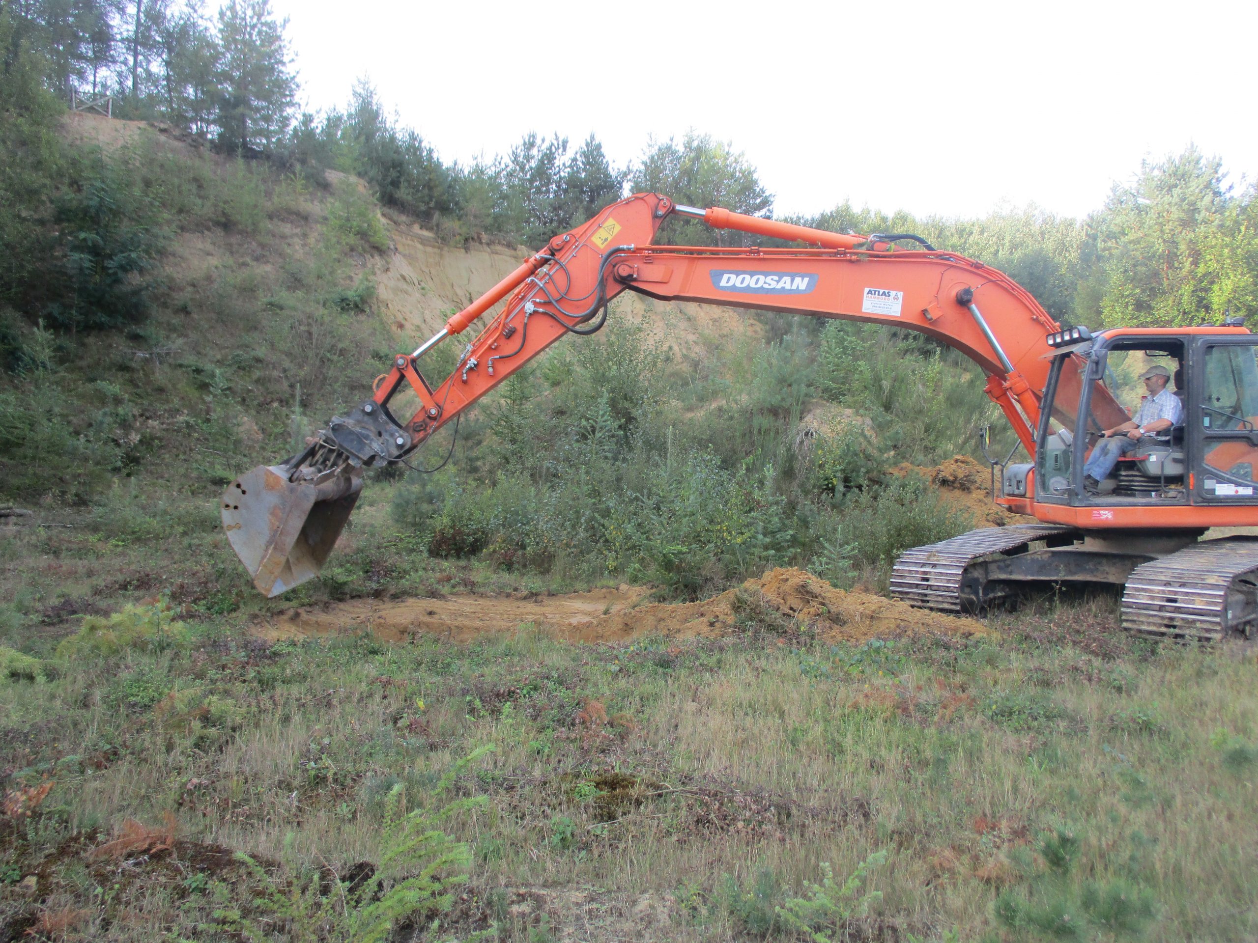 Anlage von Kleingewässern